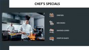 Excellent Chefs Specials PowerPoint Slide Template