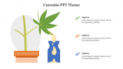 Alluring Cannabis PPT Theme Presentation PowerPoint