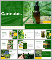 Attractive Cannabis PPT and Google Slides Templates