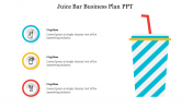 Juice Bar Business Plan PPT Template & Google Slides design