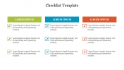 Innovative Checklist Template PowerPoint Presentation
