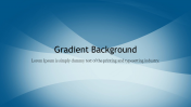 Impressive Gradient Background For Presentation Slide