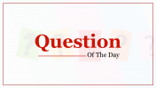 Question Of The Day PowerPoint Template and Google Slides
