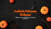 Aesthetic Halloween Wallpaper PowerPoint and Google Slides