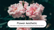 Creative Flower Aesthetic PowerPoint For Presentation