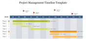Project Management Timeline Template Design Presentation