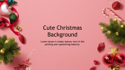 Creative Cute Christmas Background Presentation