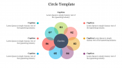 Multicolor Circle Template PowerPoint Presentation