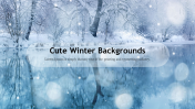 Cute Winter Backgrounds For Presentation
