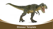 Dynamic Dinosaur Template For  PPT  Presentation Slides