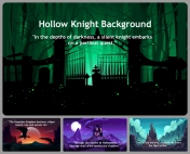 Hollow Knight Background PPT And Google Slides Templates
