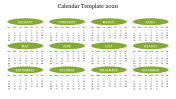 Get the Best Calendar Template 22 PPT for Presentation