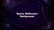 Best Scary Halloween Background Slide Template