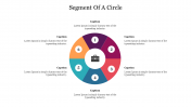 Segment Of A Circle PPT Presentation Template PowerPoint