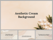 Aesthetic Cream PowerPoint And Google Slides Templates