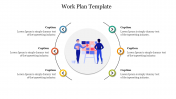 Effective Work Plan Template For Presentation PPT Slide