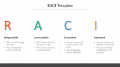 Innovative RACI Template PowerPoint Presentation Design
