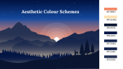Aesthetic Colour Schemes PowerPoint and Google Slides Themes