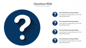 Attractive Questions Slide For Presentation Template
