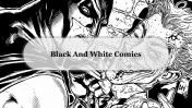  Download Black And White Comics PowerPoint Design Slides