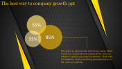 Company Growth PPT slides-The Best Way to Company Growth