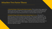 Simple Schachter Two Factor Theory PPT Slide