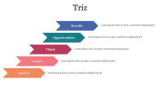 Editable Triz PowerPoint Template Presentation Slide