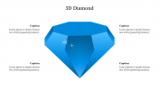 Best 3D Diamond PowerPoint Template