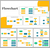 Creative Flowchart PowerPoint And Google Slides Templates