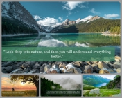 Nature PowerPoint Background And Google Slides Templates