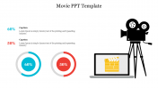 Movie PowerPoint Template For Presentation Google Slides