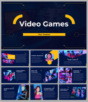 Video Game Pitch PowerPoint And Google Slides Templates