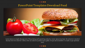 Attractive PowerPoint Templates Free Download Food