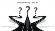 Editable Decision Making Template Slide PPT Presentation