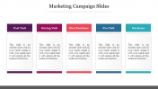 Innovative Marketing Campaign Slides With Five Nodes