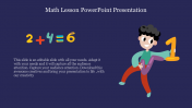 Simple Math Lesson PowerPoint Presentation Template
