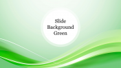 Beautiful Slide Background Green For Presentation
