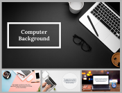 Computer Background PowerPoint And Google Slides Templates