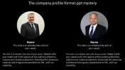 Ultimate Company Profile Format PPT Presentation Themes
