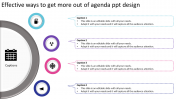 agenda PPT design
