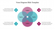 Creative Venn Diagram Slide Template Presentation