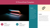 Innovative and editable IT PowerPoint Template slide