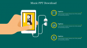 Creative Music PPT Download for Presentation