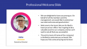 Professional Welcome PPT Presentation and Google Slides