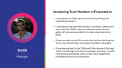 Introducing Team Members In PPT Presentation & Google Slides