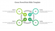 Green PowerPoint Slide Template For Presentation Design