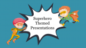 Superhero Themed Presentations PowerPoint Template
