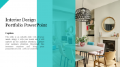 Best Interior Design Portfolio PowerPoint Template
