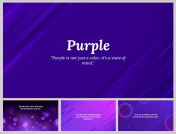 Purple Background PowerPoint and Google Slides Templates