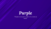 Purple Background PowerPoint and Google Slides Templates